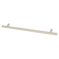 Exel 12mm T-Bar Cabinet Pull Handle - 224mm Centres - Satin Nickel