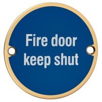 Hampstead Fire Door Keep Shut Door Sign ...