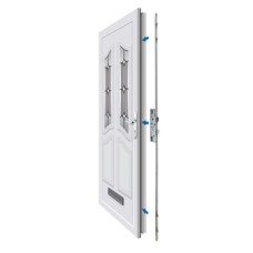 Yale Doormaster Universal uPVC Multipoint Door Lock - 2 Mushroom 2 Roller - 45mm Backset - 92mm c/c