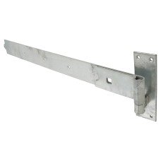 Heavy Duty Cranked Hook & Band Gate Hinge - 1200 x 60mm - Galvanised - Pair