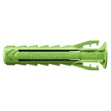 Fischer SX Plus Expansion High Quality Nylon Wall Plug - 8 x 40mm - Green - Pack of 90
