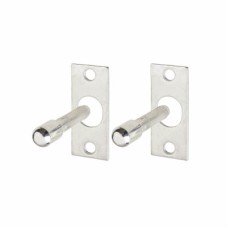 Yale P125 Security Hinge Bolt - Bright Zinc Plated - Pack of 2