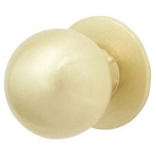 Exel Ball Cabinet Knob - 25mm Diameter - Satin Brass Exel Ball Cabinet Knob - 25mm Diameter - Satin Brass