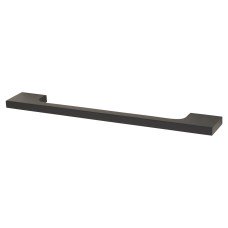 Exel Bibury 8mm Slim D-Bar Cabinet Pull Handle - 192mm Centres - Matt Black