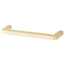 Exel Buxton 9mm D-Bar Cabinet Pull Handle - 128mm Centres - Satin Brass