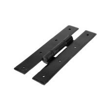 Olde Forge H Cabinet Hinge - 83 x 53 x 3mm - Antique Black Iron
