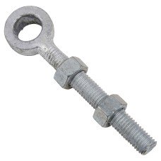 Adjustable Gate Eye - 250mm for 19mm Pin - Galvanised - Pair