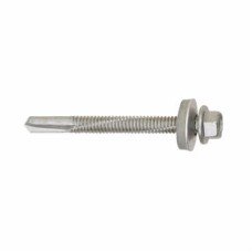 TIMCO Self Drilling Screw for Heavy Section Steel - With Washer - 5.5 x 38mm - Pack of 100