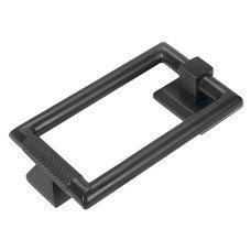 From The Anvil Brompton Rectangular Knurled Door Knocker - 145 x 90mm - Aged Bronze