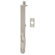 Jedo by Frelan Lever Action Flush Bolt - 200 x 20mm - Fire Rated - Radius - Satin Stainless Steel