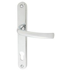 Arrone AR7550 uPVC Multipoint Door Handle - 92mm c/c - 70mm door - Polished Chrome