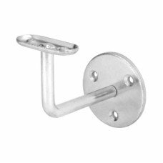Exel Equality Act Handrail Bracket - 90mm Projection - Zinc Plated