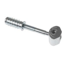 Zipbolt QT13 520 KD6 Stair Handrail to Half Newel Post Connector - 6 x 90mm