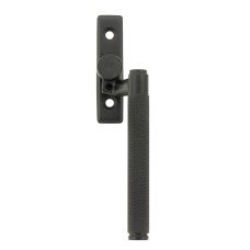 From The Anvil Brompton Knurled Locking Espagnolette Casement Window Handle - Right - Matt Black From The Anvil Brompton Knurled Locking Espagnolette Casement Window Handle - Right - Matt Black