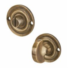 Hampstead Bathroom Turn & Release - 43mm Diameter - Florentine Bronze