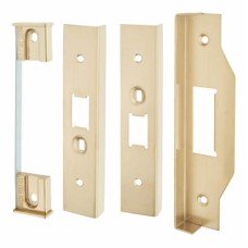 Hampstead 12mm Rebate Kit for Mortice Nightlatch - PVD Brass