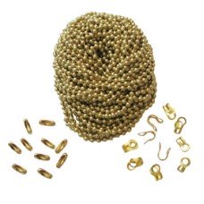 Ball Chain - No. 6 - 10m Chain - Polished Brass Ball Chain - No. 6 - 10m Chain - Polished Brass