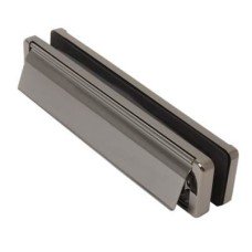 Fab & Fix - uPVC/Timber - Nu-Mail Letter Plate - 310 x 68mm - Door Thickness 40-80mm - Bright Bronze