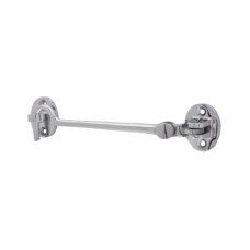 Exel Cabin Hook & Eye - 150mm Length - Polished Chrome