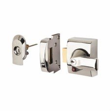 Yale PBS2 BS3621:2007 Nightlatch - 40mm Backset - Polished Chrome Case/Cylinder