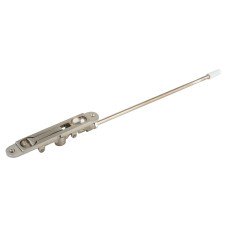 Exel Lever Action Flush Bolt - Flat Face - 300mm Length - Satin Chrome
