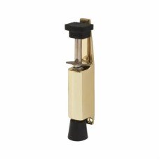 Jedo Foot Operated Door Holder - 120mm Closed Height - Polished Brass Jedo Foot Operated Door Holder - 120mm Closed Height - Polished Brass