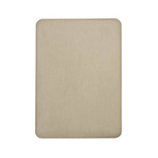 Jumbo Repair Escutcheon - 65.5 x 47.6mm - Blank - Satin Stainless Steel Jumbo Repair Escutcheon - 65.5 x 47.6mm - Blank - Satin Stainless Steel