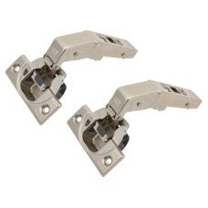 Blum CLIP Top Soft Close Blind Corner Cabinet Hinge - 95° - Inset - Zinc Plated - Pair Blum CLIP Top Soft Close Blind Corner Cabinet Hinge - 95° - Inset - Zinc Plated - Pair