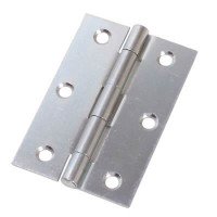 Steel Butt Door Hinge - 89 x 58mm - Zinc...