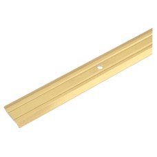 Lino Door Bar Cover Trim - 900mm Length - Gold Anodised