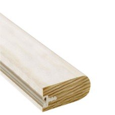 Scottish Staff Bead - 33 x 16mm - 3000mm Length - Primed White - Pack of 10