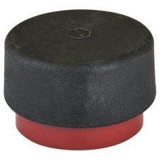 Hoppe AR612 Nylon Floor/Wall Mounted Door Stop - 32 x 20mm - Rouge Red