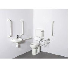 Fitzroy of London Low Level Doc M Pack - Exposed Fixings - White