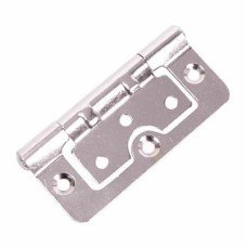 Hurlinge Cabinet Hinge - 100 x 60 x 2mm - Polished Chrome - Pair