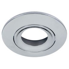 Integral LED Lux Fire Adjustable Fire Rated Downlight Bezel - Polished Chrome