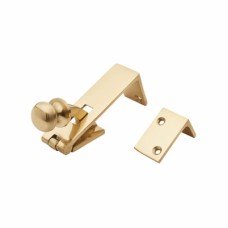 Counter Flap Catch - 84 x 22.5mm - Polished Brass