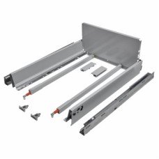 Blum TANDEMBOX ANTARO BLUMOTION Soft Close Pan Drawer - (H) 203mm x (D) 650mm x (W) 450mm - Grey