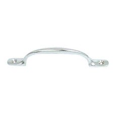 Exel Sash Window Pull Handle - 150mm Length - Polished Chrome