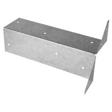 Arris Rail Fence Bracket - 300 x 60mm - Galvanised - Pack of 8