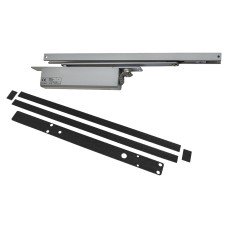 Rutland ITS.11204 Concealed Fire Door Closer - Power Size 2-4 - Silver