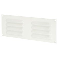 Exel Hooded Louvre Vent - 242 x 89mm - 3973mm² Free Air Flow - White