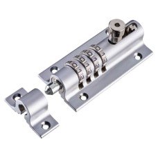 Squire Combination Bolt - 125mm Length - Satin Chrome