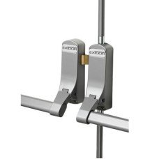 Exidor 285 Rebated Double Door Panic Bar Set - Timber Door