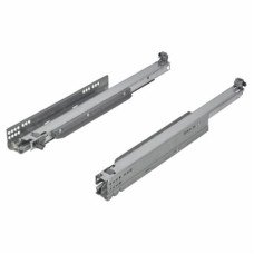 Blum MOVENTO BLUMOTION Soft Close Concealed Drawer Runner - Double Extension - 450mm Length - 40kg 