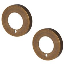 Jigtech Privacy Rose Cover - 52mm Diameter - Antique Brass Jigtech Privacy Rose Cover - 52mm Diameter - Antique Brass