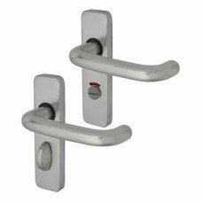 Exel Satin Stainless Steel 19mm Return to Door Bathroom Door Handle - 57mm c/c - Puma Range Exel Satin Stainless Steel 19mm Return to Door Bathroom Door Handle - 57mm c/c - Puma Range