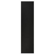 Hoppe AR624A Nylon Self-Adhesive Plain Finger Plate - 305 x 75mm - Ebony Black