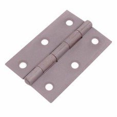 Steel Butt Door Hinge - 100 x 67mm - Self Colour - Pair