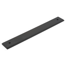 Hendel & Hendel Barrington Cabinet Pull Handle Backplate Only - 160mm Centres - Matt Black