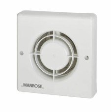 Manrose XFLV Axial Low Voltage Bathroom Extractor Fan - White